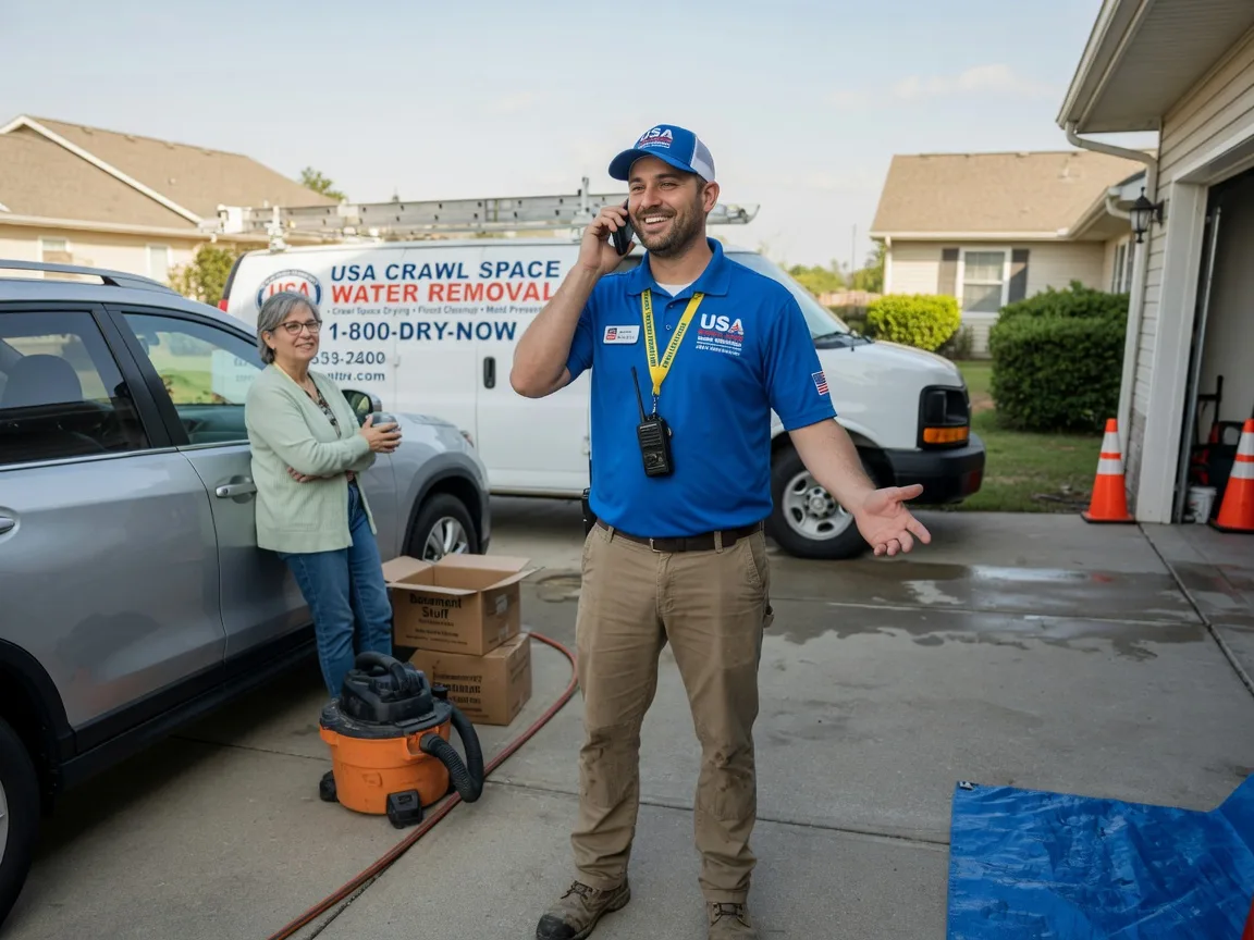 Crawl Space Water Removal Rhodesdale, MD FAQs